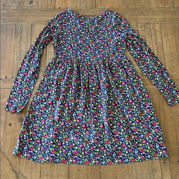 Mini Boden floral berry cotton dress 11-12 years - Picture 6 of 6